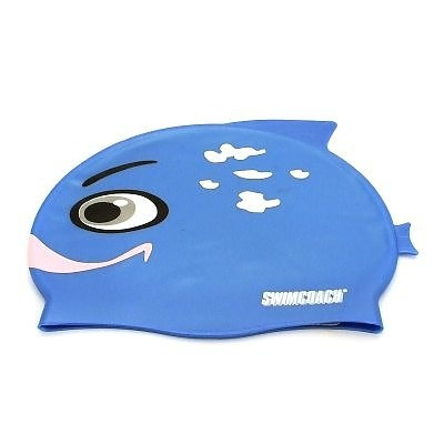 Silicone Cap Junior Motiv - Blå