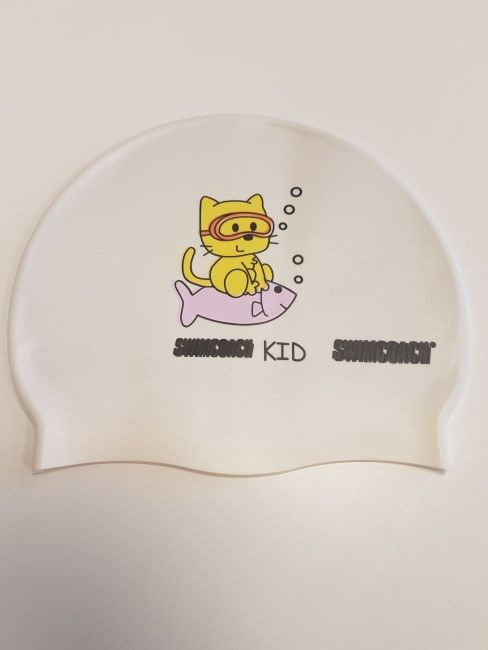 Silicone Cap Junior Motiv - Vit