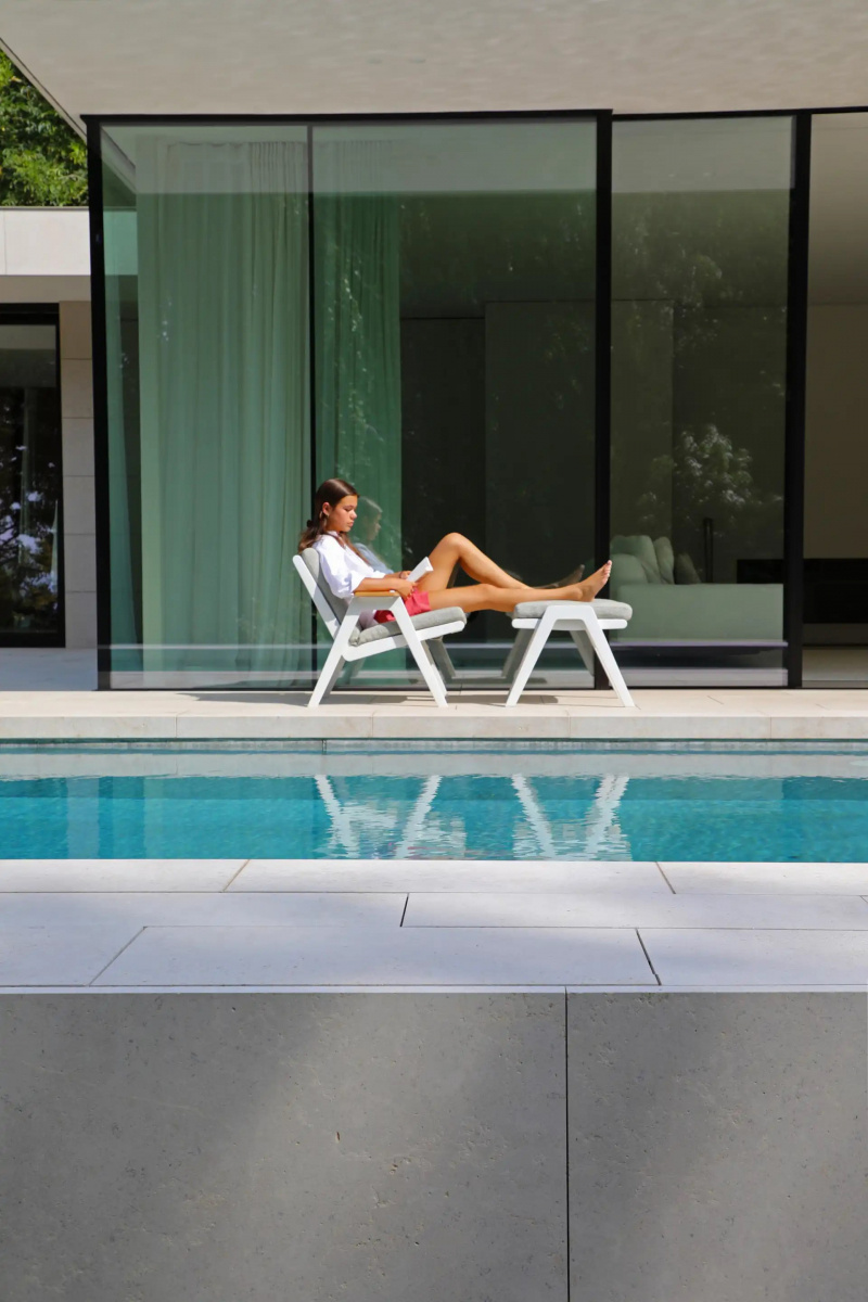 STAY Flex Loungestol, Ljusgrå