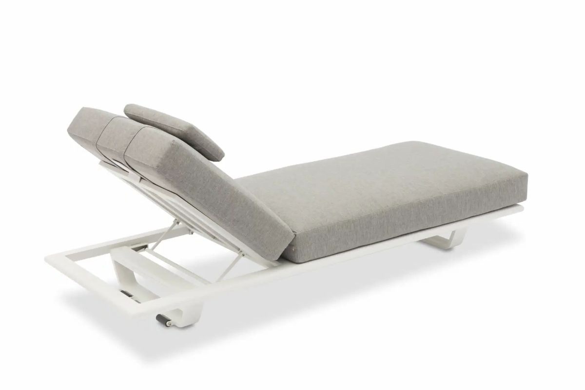 STAY Flex Solsäng, Mörkgrått Tyg & Mörkgrå Ram