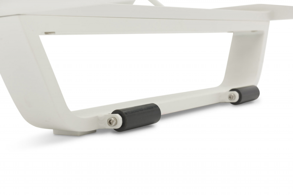 STAY Flex Solsäng, Ljusgrått Tyg & Mörkgrå Ram