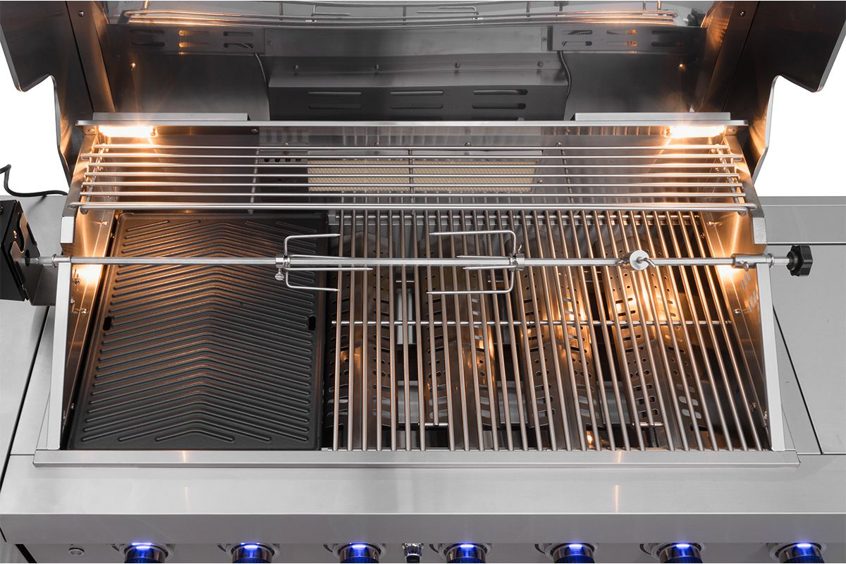 Gasolgrill Ametist 6+2, Sommarkök med Kylskåp