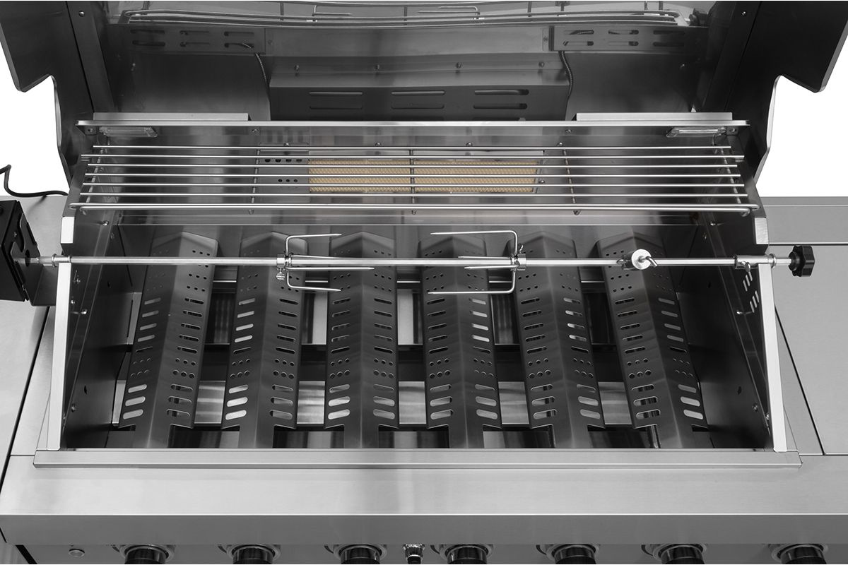 Gasolgrill Ametist 6+2, Sommarkök med Kylskåp