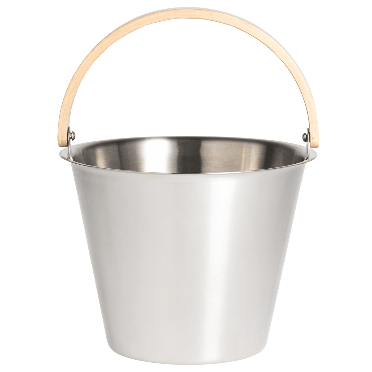 Bastuhinken mot en vit bakgrund