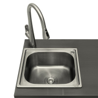 Gasolgrill Black Diamond 6+2, Sommarkök med Kylskåp Gasolgrill Black Diamond 6+2, Sommarkök med Kylskåp