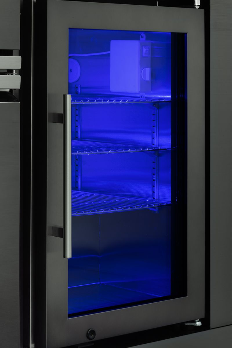 Gasolgrill Black Diamond 6+2, Sommarkök med Kylskåp