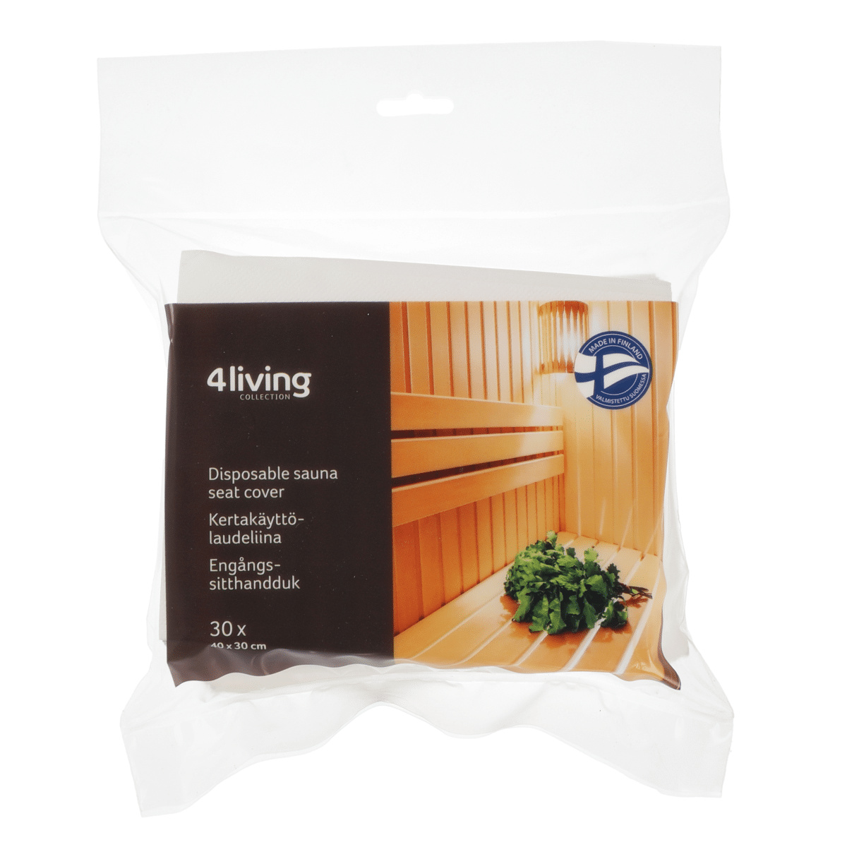 Förpackningen mot en vit bakgrund