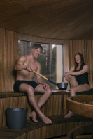 Bastuhink i Svart Aluminium, 16L Bastuhink i Svart Aluminium, 16L