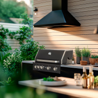 Gasolgrill Black Pearl 4 Built-in Gasolgrill Black Pearl 4 Built-in