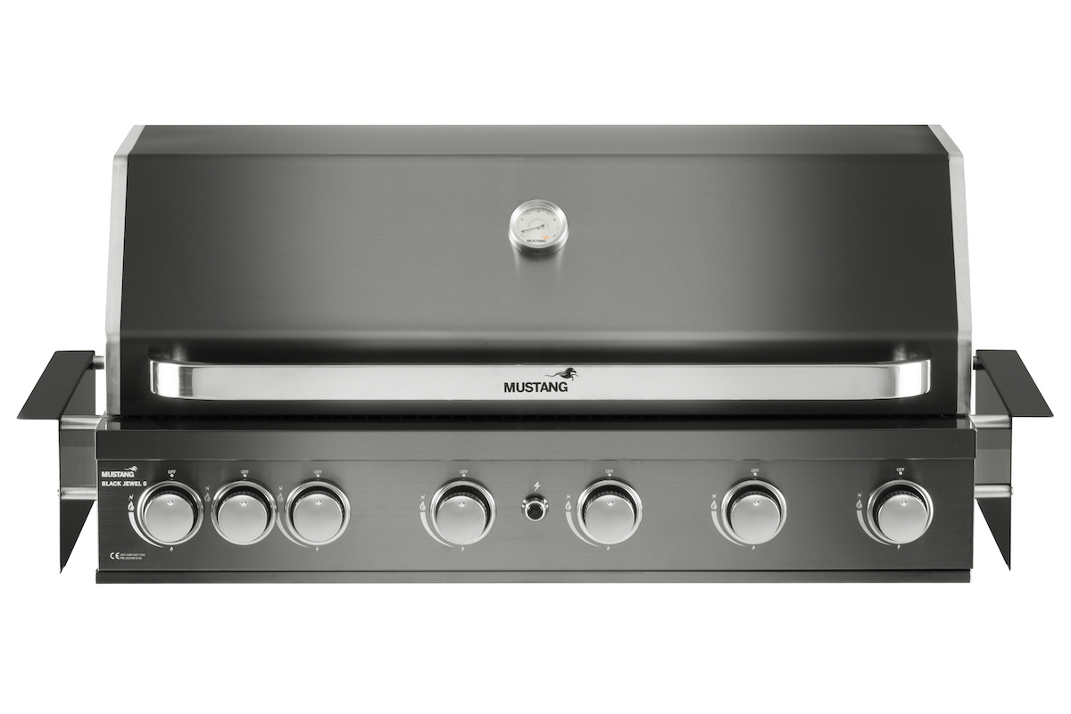 Gasolgrill Black Jewel 6 Built-in
