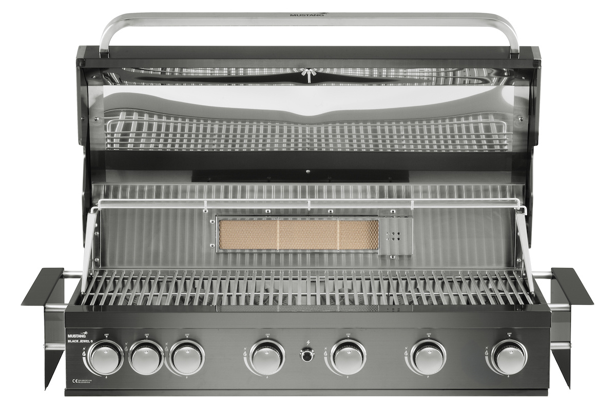 Gasolgrill Black Jewel 6 Built-in