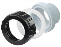 Packningen passar in i 2-tum låsmuttern Packningen mellan låsmuttern och kopplingen till värmaren