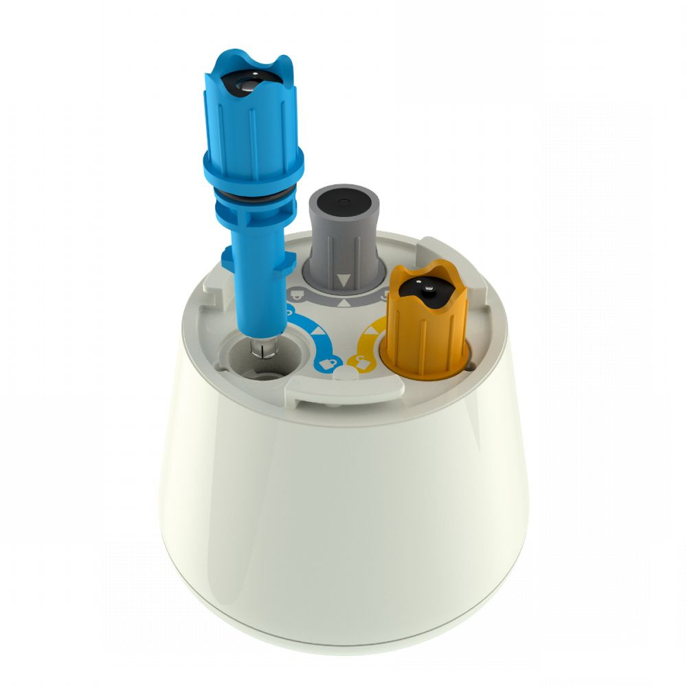 En sensor lyfts upp ur ICO