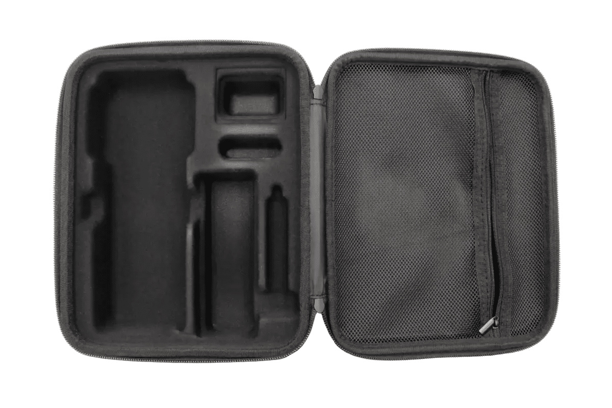 Förvaringsväskan med alla fack tomma