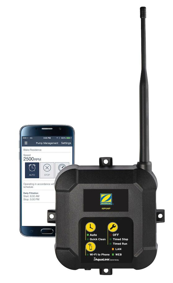 iQpump till Zodiacs FloPro VS Pumpar
