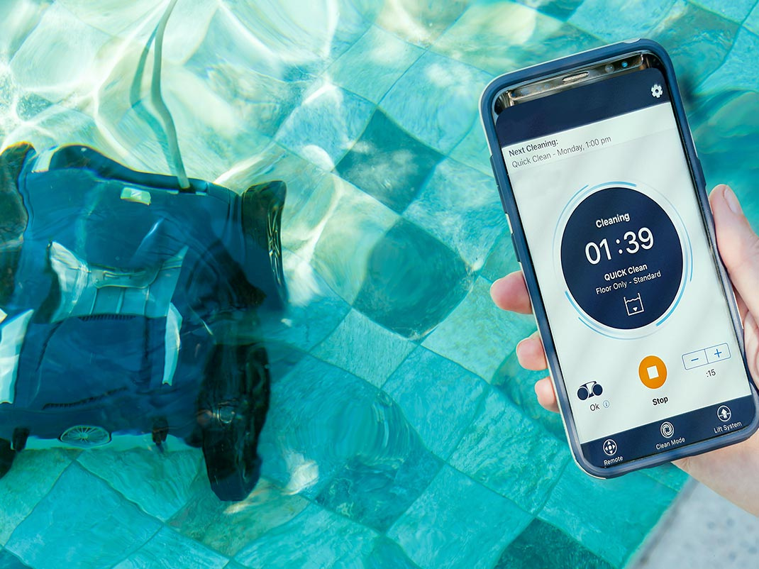 Poolrobot Alpha iQ PRO, RA 6900, med App styrning